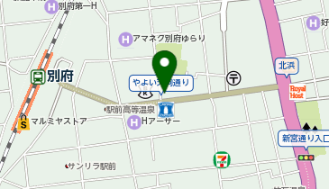 ヒットパレードクラブの地図画像