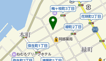 居酒屋 開輝の地図画像