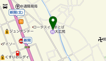 花車 ホテル 大広苑の地図画像