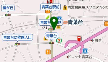 PAUL 青葉台店の地図画像