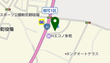 和牛炭火家 やきやの地図画像