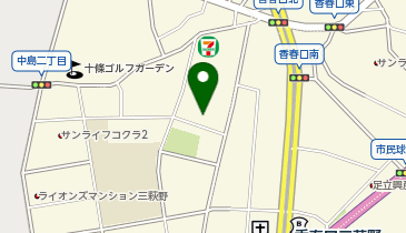 プロレス居酒屋がむしゃらの地図画像