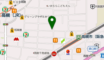 JK 高槻の地図画像