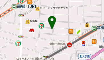 JK&rsquo;s RUSHの地図画像