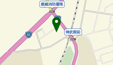 炭火串焼 ガキゲン 鹿嶋店の地図画像