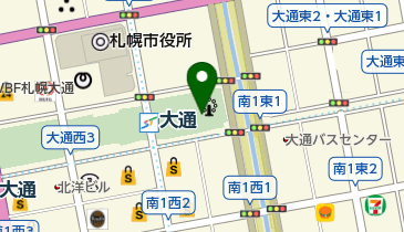 麺屋 開高 (さっぽろテレビ塔店)の地図画像
