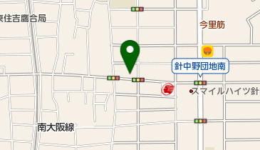 焼肉やす田の地図画像