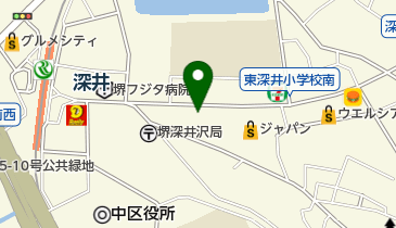 自家焙煎の店 ふかい珈琲の地図画像