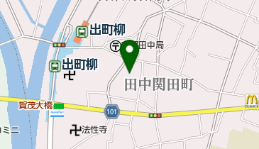 おむらはうす 出町柳店の地図画像