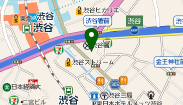カフェ ド クリエ 渋谷3丁目店の地図画像