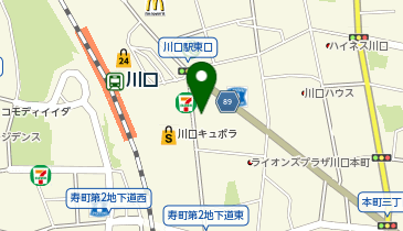 カフェ ベローチェ 川口店の地図画像