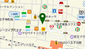 バーガーキング 八王子店の地図画像
