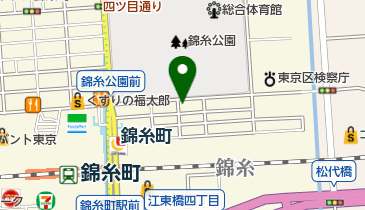 ベビーロックの地図画像