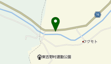 吉野の源流 やん茶庵の地図画像