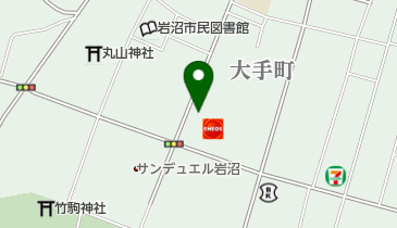 食事処 福住の地図画像