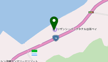 カジュアルダイニング ブルーラグーンの地図画像