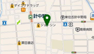 一力焼肉の地図画像