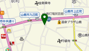 山鹿ラーメンくにほの地図画像