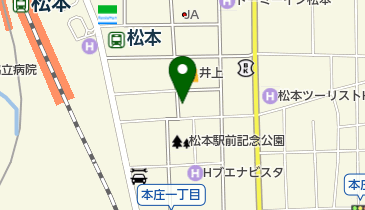 赤とんぼ松本駅前店の地図画像