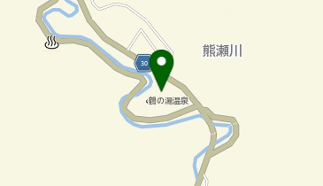 鶴の湯温泉の地図画像
