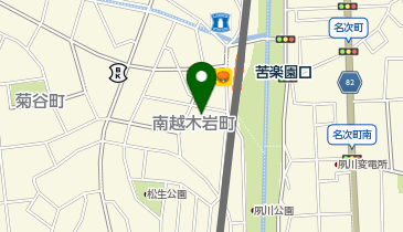 御料理 はた田の地図画像
