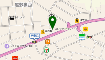 レストランT&Tの地図画像