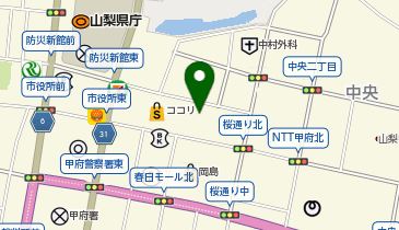 洋麺屋 楽の地図画像