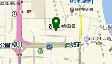 懐石 昇一楼の地図画像