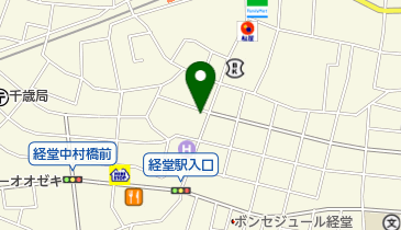 ナチュラルクレープ 経堂店の地図画像