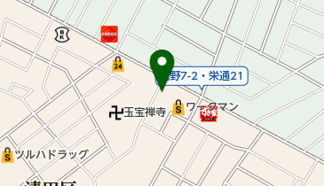 なごやか亭 栄通20丁目店の地図画像