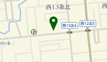 炭火焼 三日月の地図画像