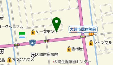 森の館 古川店の地図画像