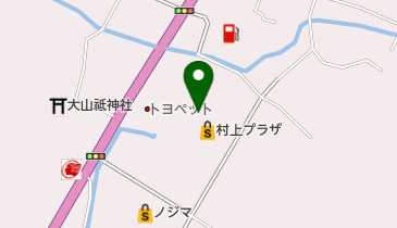 イオン村上東店 焼肉ハウス美味しん坊の地図画像