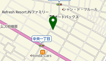 麺屋ひばりの地図画像