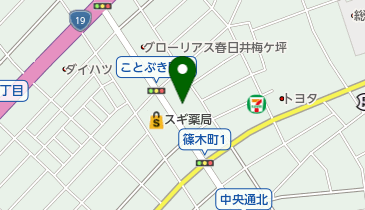 まる繕の地図画像