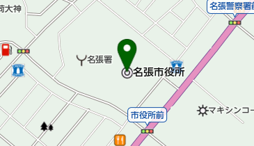 市庁舎食堂 弥助の地図画像