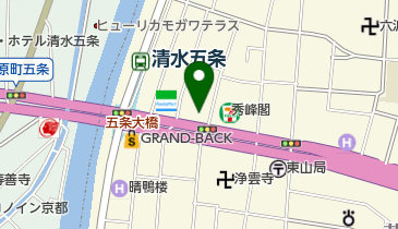 炭火焼鶏おとなりの地図画像