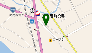 山田中華の地図画像