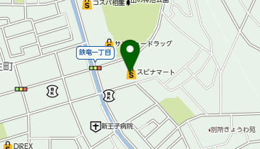 一銭茶屋の地図画像