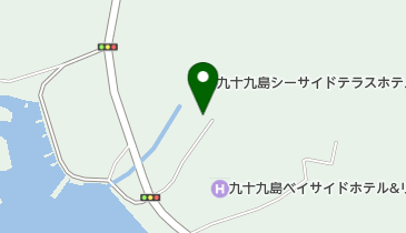 九十九島温泉花みずきSASPA 浪漫れすとらん 桔梗屋 KIKYOYAの地図画像
