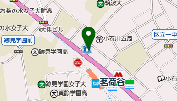 洋麺屋 五右衛門 茗荷谷店の地図画像