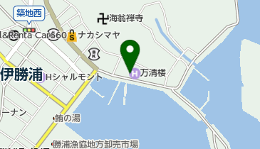 万清楼の地図画像