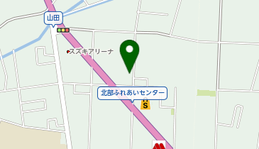 弁田屋 川越店の地図画像