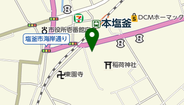 汐彩の地図画像