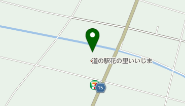 道の駅 花の里いいじま 味処みよしの地図画像