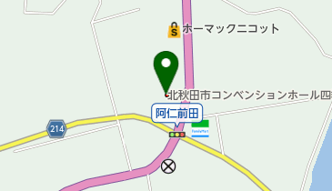 四季美館お食事処かたりべの地図画像