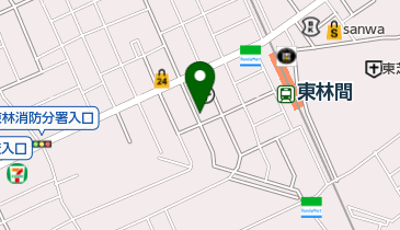 炉端焼 畑の地図画像