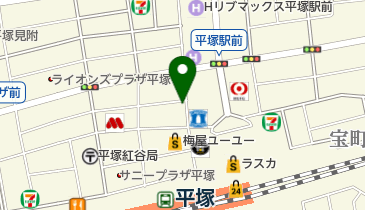 ステーキハウスふさ紅 谷町店の地図画像