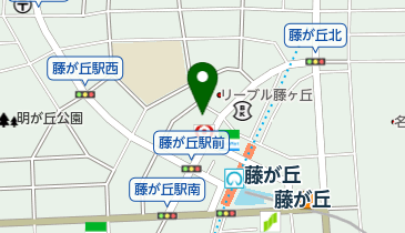 一丁田の地図画像