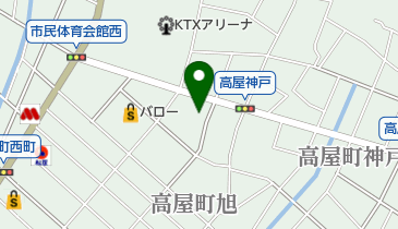 お好み もんじゃていの地図画像